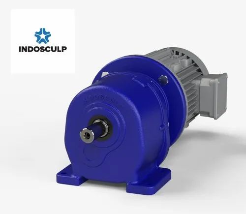 Indosculp Inline Reduction Gearbox - PS 25 - Foot mounting type, For Industrial