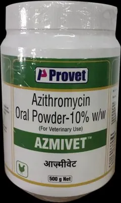 Azmivet Broad Spectrum Antibacterial, Packaging Size: 500 Gm, Prescription