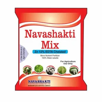 Powder Navashakti Mix Zn 12% EDTA Chelated, For Agricultural, 100% In Water