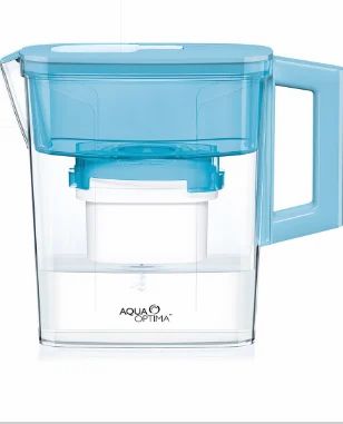 Aqua-optima Compact Water Filter Jug Blue