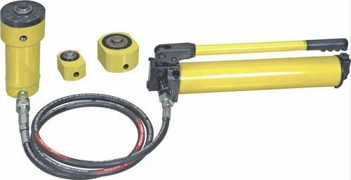Alloy Steel Light Vehicle Hydraulic Compact Cylinder, For Machine Lifting, Capacity: 1 to 10 Ton