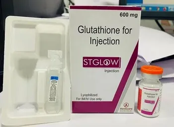 Third party Glutathione 600 Mg Inj, Packaging Type: Bottle, Packaging Size: Vial With Tray