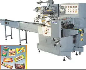 Flow Wrap And Pillow Pack Machine