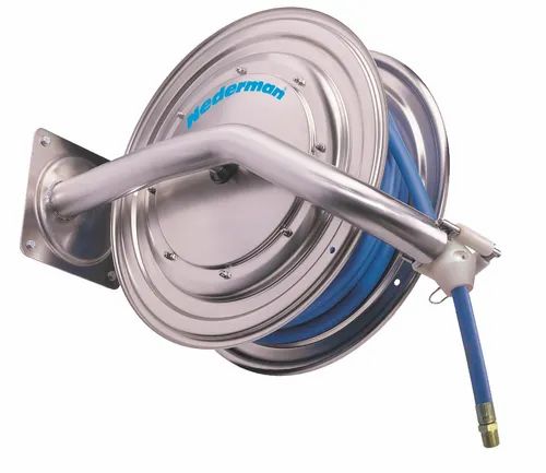 Nederman 886 18m 3/4" Stainless Hose Reel, 28 Kg