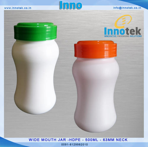 White Base 1 Kilogram Food Supplement HDPE Jar