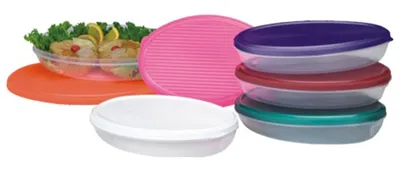 Almond Small Plastic Containers