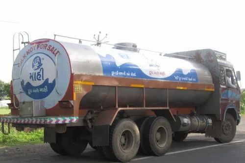 Maahi Raw Chilled Bulk Milk, Packaging Type: Tanker