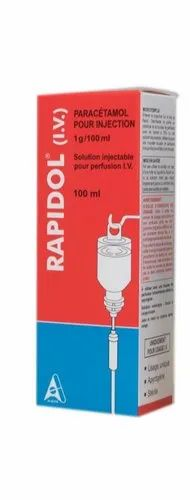 Althea Rapidol 1 Gram Paracetamol Pour Injection, Packaging Type: Plastic Bottle, Packaging Size: 100 Ml