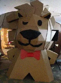 Corrugated Mascot