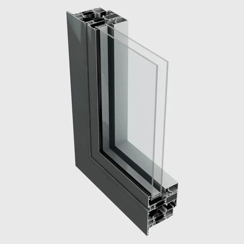 T-Profile Aluminium Aluminum Window Section, For Industrial, Door