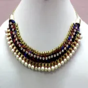 Pearl Studded Necklace Set