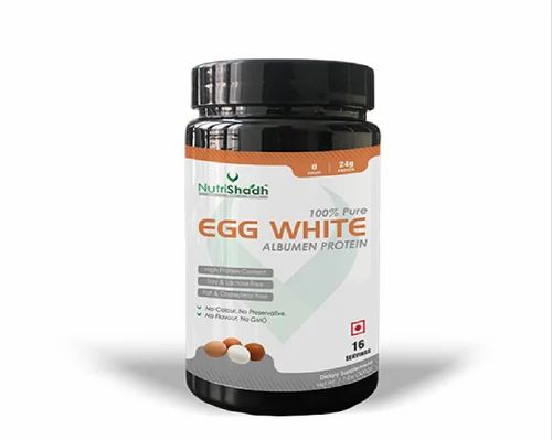 Egg Whites Powder, Nutrishadh Wellness, Packaging Size: 16 Serving
