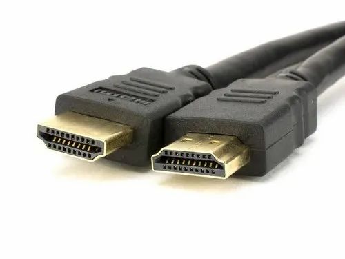 Black PVC Hdmi, 18.0 Gbps, Connector Type: C Type