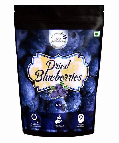 Dry Blueberries, Packet, Packaging Size: Loose