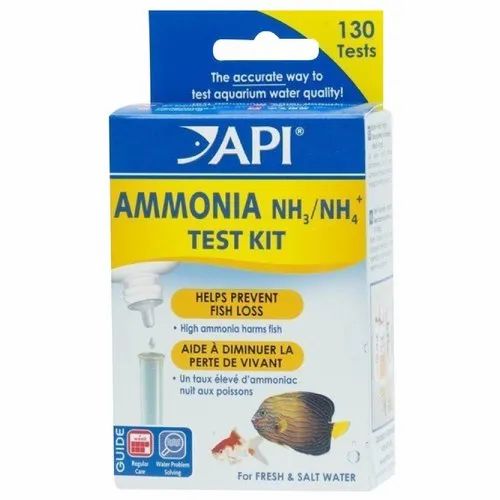 API Ammonia Test Kit For Water Testing, For Prevent Fish Loss, Packaging Type: Box