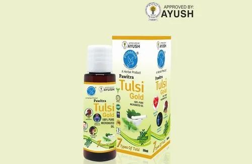 Tulsi oil, 30 ml, Bottle