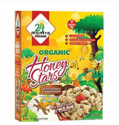 24 Mantra Organic Honey Stars