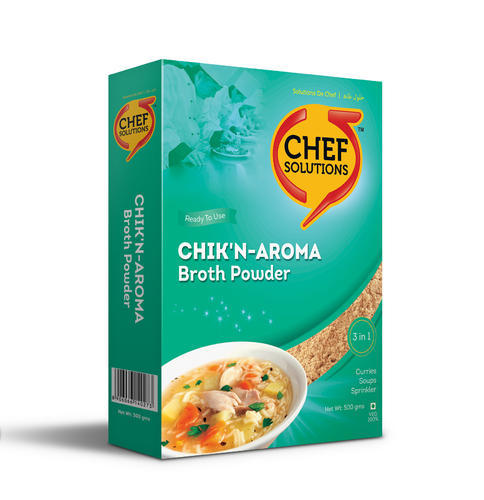 Chef Solutions Chicken-Aroma Broth Powder (veg), 500 g ,Pack Size: 500gm & 15 kg bag