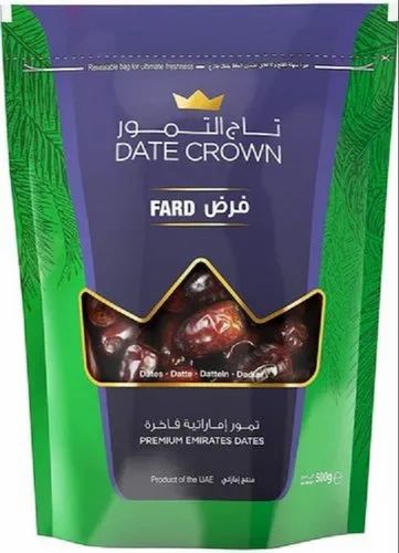 A Grade Brown Date Crown Fard 500g, Packaging Type 7 KG, Packaging Size: 500 GM, Packaging Type: Plastic Bag