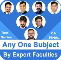 CA Final Any One Subject Test Paper By Expert Faculties | Smart Learning Destination