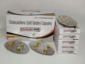 Cholecalciferol (Soft Gelatin) Capsules, For Hospital, 60K