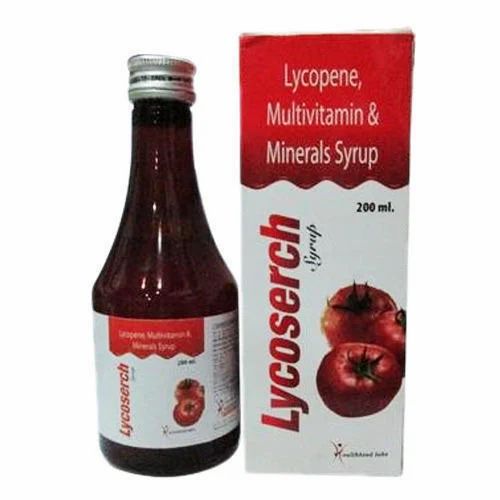 Medicine Grade Lycopene Syrup, Packaging Size: 200 Ml