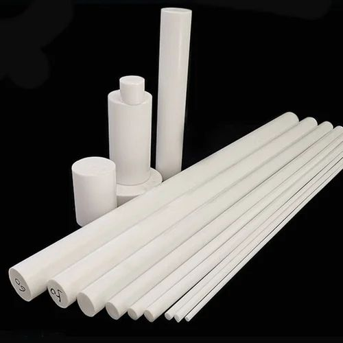 Round White PTFE Rods 6MM, Packaging Type: Box, Size: 25mm To 500mm