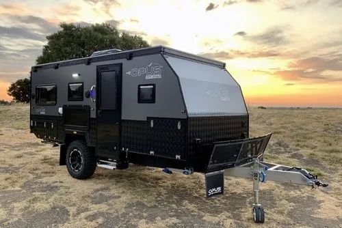 Limited Edition Black Trailer Caravan, Model Name/Number: HAMOUR-5000