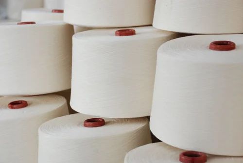 White 1 ply 120s Combed 100 Cotton Weave Yarn, For Textile Industry