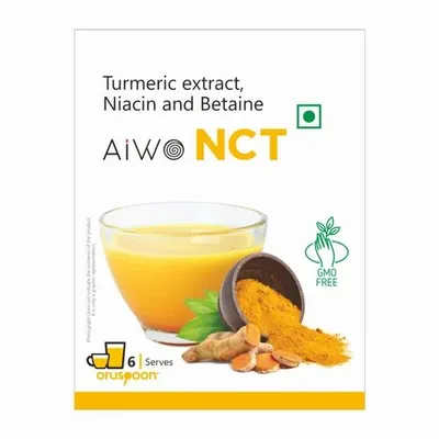 Aiwo NCT Turmeric Extract Niacin Betaine 6 Serves, Powder