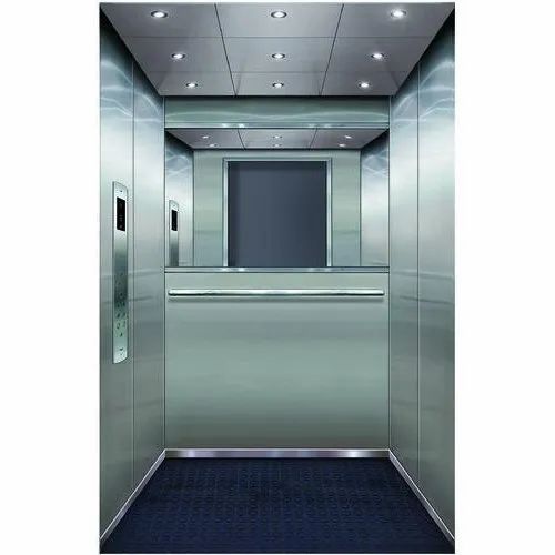 Metal Finish Mild Steel MS Elevator Cabin, For Commercial Elevators