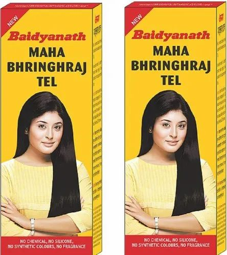 Baidyanath Mahabhringraj Oil, Non prescription, Treatment: Hairfall Hairgrowth
