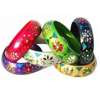 Meenakari Glass Bangles