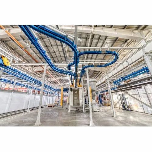 Paint Shop Conveyor System, Capacity: 150 Kg/Feet