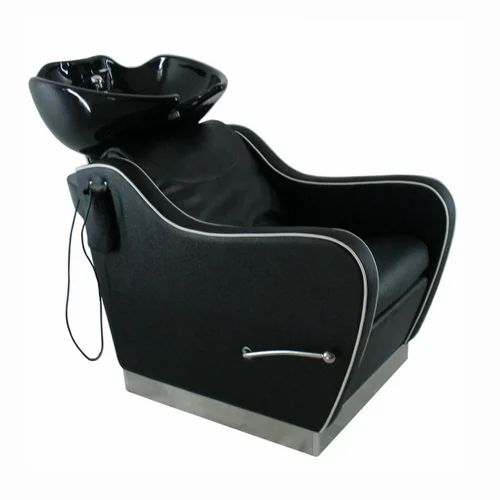 Genuine Leather Shampoo Station With Massager