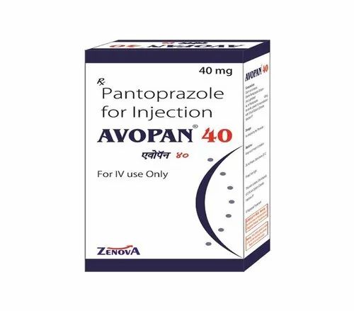 Avopan 40 Pantoprazole Injection, Zenova, Prescription