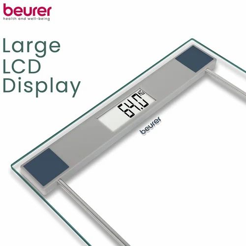 LCD Beurer GS 11 weight Scale, For Home, Maximum Capacity: 180Kg