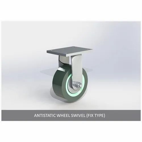 Antistatic Wheel Swivel ( Fix Type )