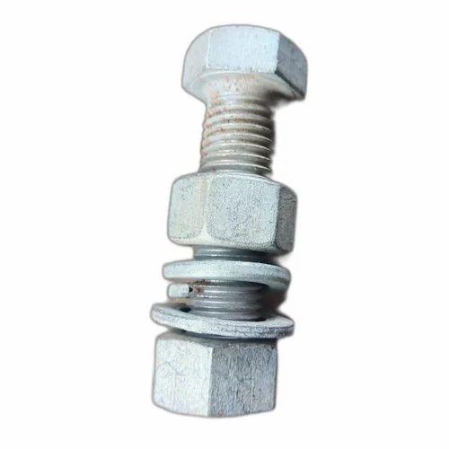 Galvanized  Iron Hex Bolt Nut Washer