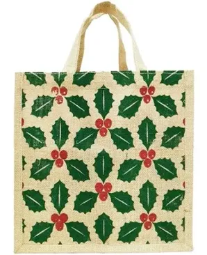 Folk India | Jute Gift Bags | Christmas Gift Bags | Pack of 2