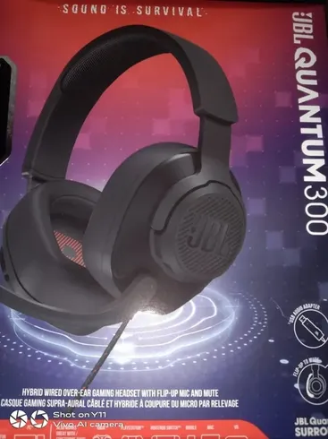 JBL Quantum 300 Hybrid Wired Over-Ear Gaming Headset