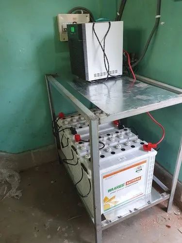 Battery Off Grid Solar Power Plant