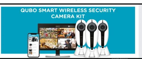Qubo Smart Wireless Security Camera Kit