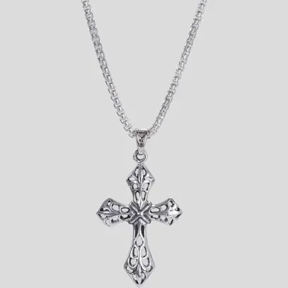 Cross Pendant - Silver Jewellery Only Pendant Without Chain