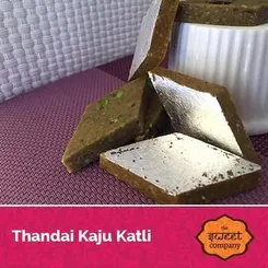 Thandai Kaju Katli