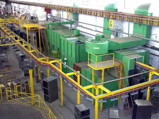 Steel Electrostatic Powder Coating Plants, Cross-Flow Type, Automation Grade: Automatic