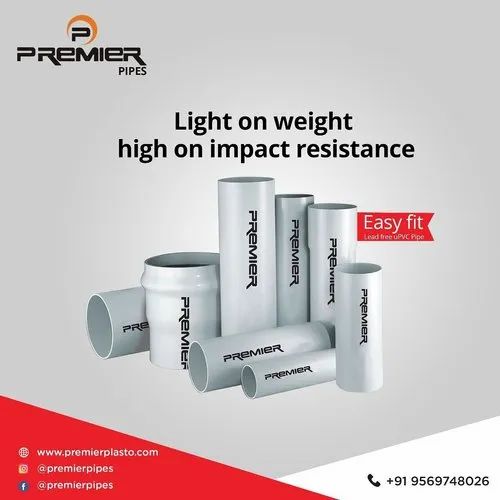 Premier 110 mm Drinking Water UPVC Pipes