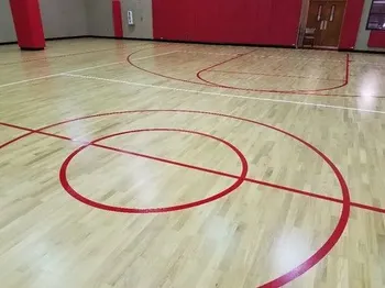 White Oak wooden Basketball Court Flooring, For Indoor