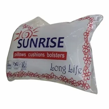 Neck Pillow White Sunrise Fiber Pillows, Shape: Rectangular, Size/Dimension: 16x24 Inch