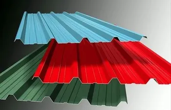 Ms Color Coated Galvanized Corrugated Sheet, Thickness Of Sheet: 0.4 To 0.8mm